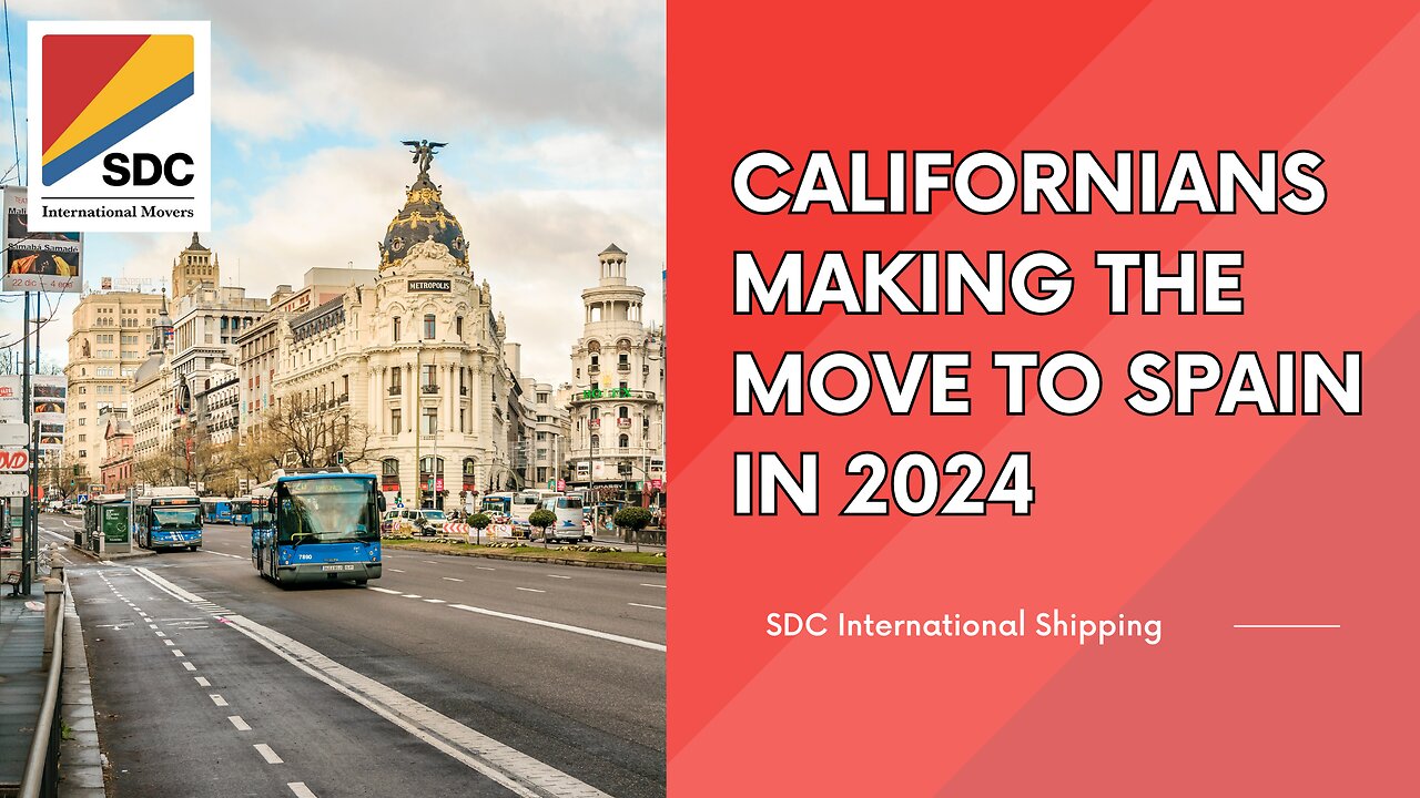 Plan Your Move to Spain with SDC International Shipping