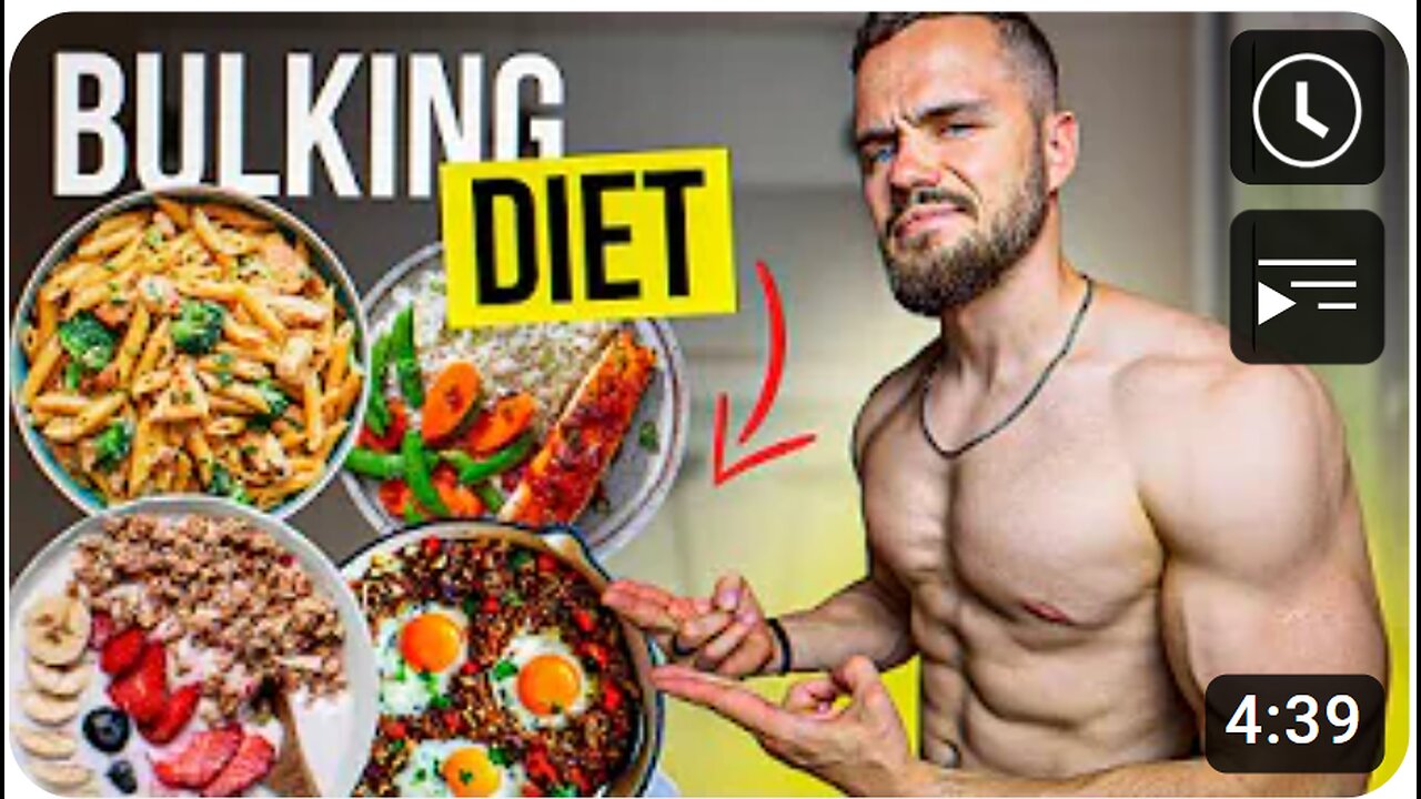 Full Day Of Eating To Build Muscle | BULKING DIET