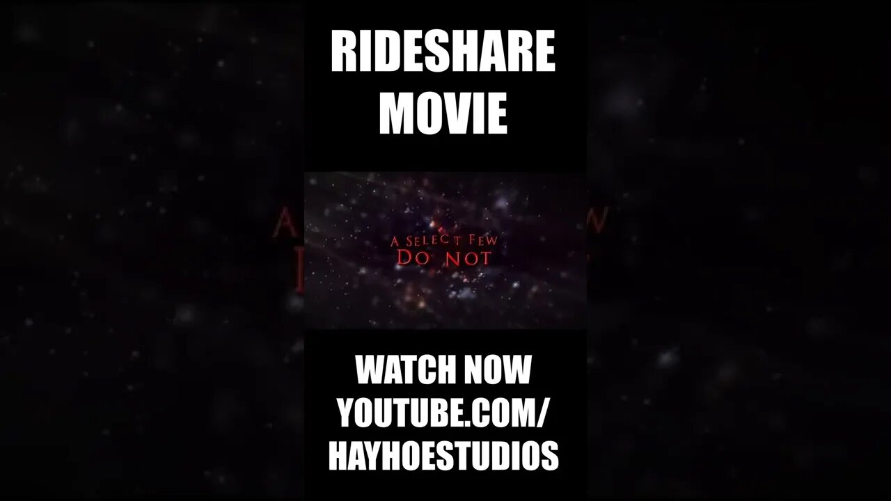 RIDESHARE mini teaser #shorts