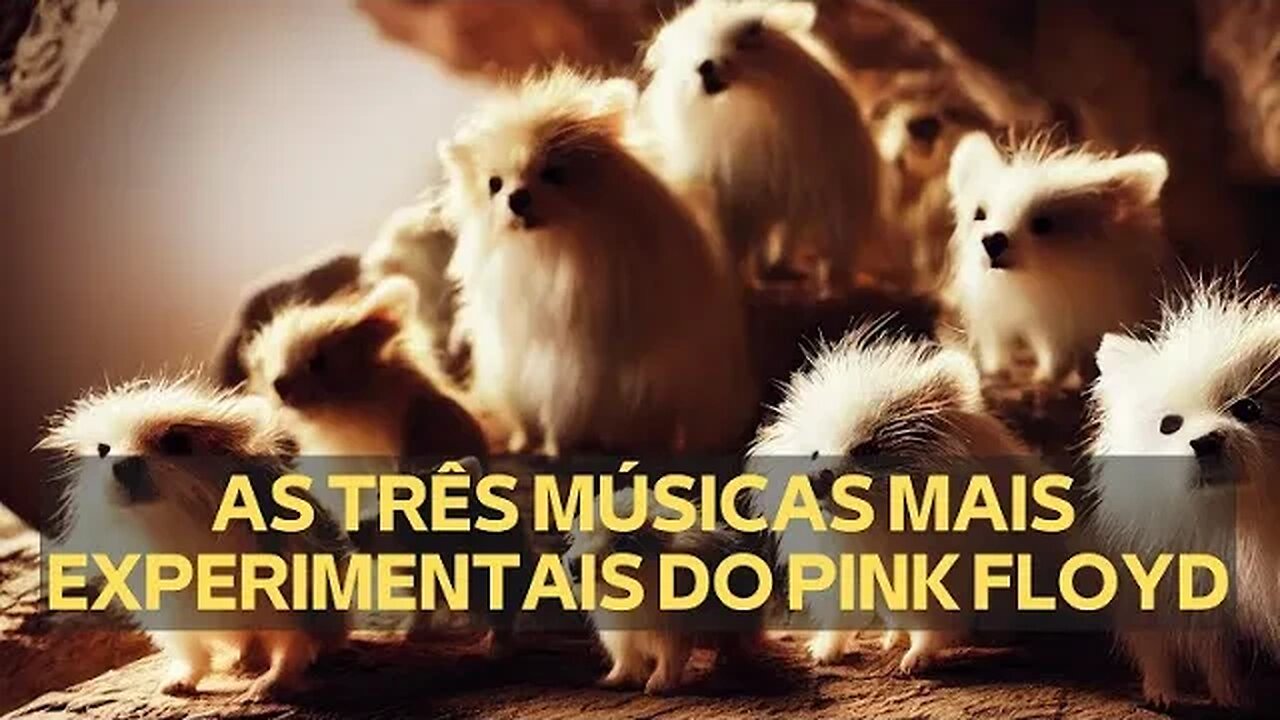 AS TRÊS MÚSICAS MAIS EXPERIMENTAIS DO PINK FLOYD