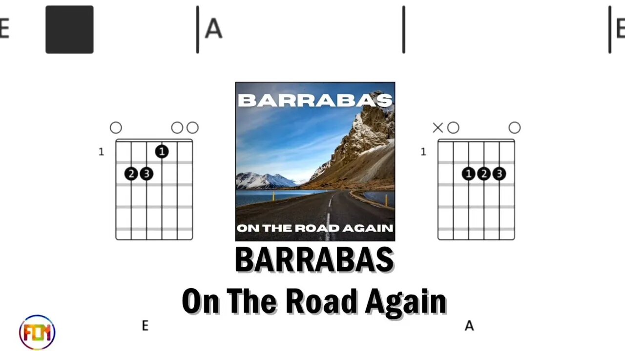 BARRABAS On The Road Again - Guitar Chords & Lyrics HD