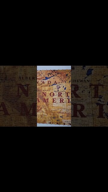 Day 5 Bag 17! 60-Day 60,000 Piece Puzzle Challenge! #puzzles #shorts #jigsawpuzzles #maps