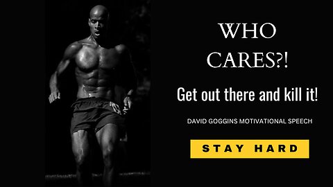 YOU NEED THIS - David Goggins Motivational Speech