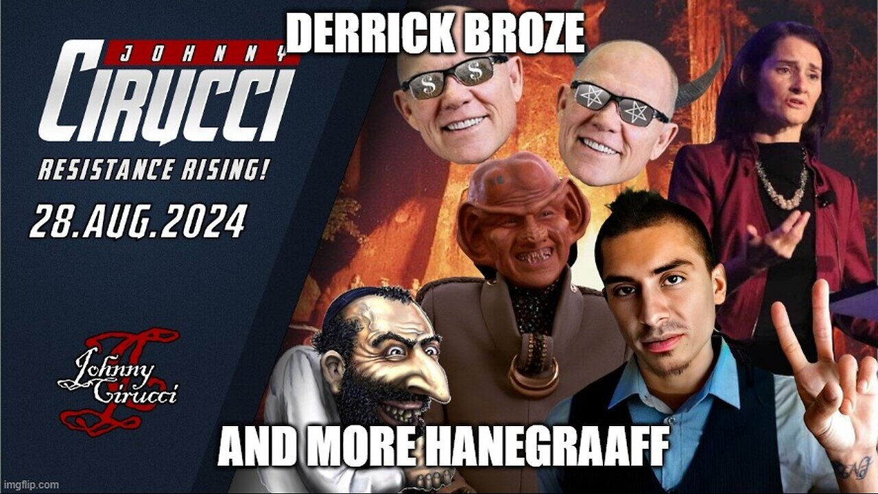 Derrick Broze and more Hanegraaff