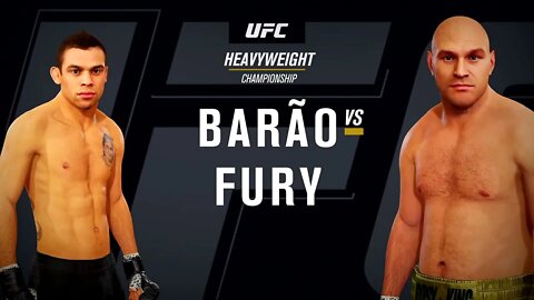 EA Sports UFC 4 Gameplay Tyson Fury vs Renan Barao