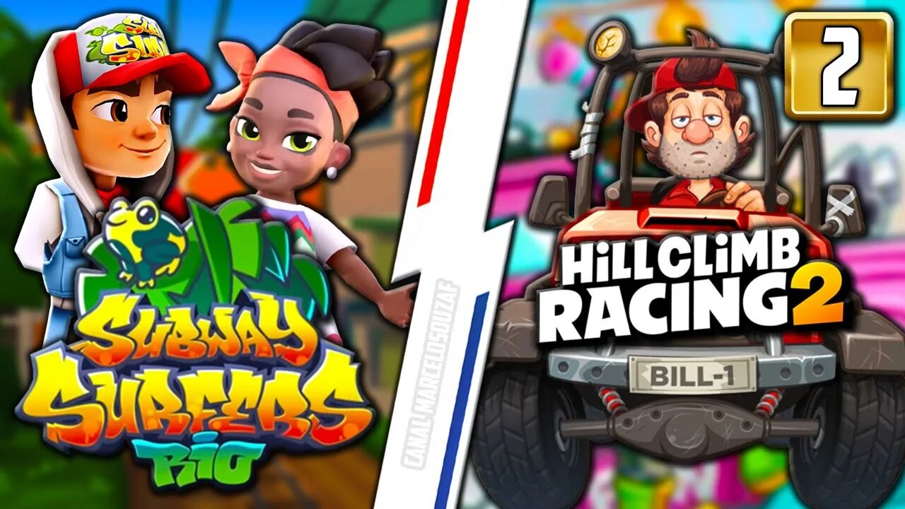 Subway Surfers Rio 2023 e Hill Climb 2 no Passe de Agosto #2