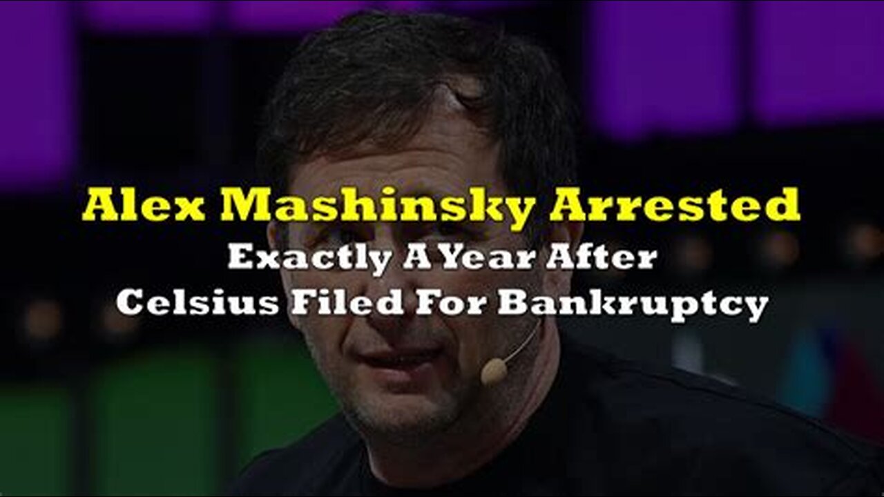 Jewish Crypto Celsius scammer Alex Mashinsky continuing the CON only 1 month away from bankruptcy