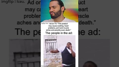 Possible doom? 💃🏻🕺🏻 Dance party! (Medicine ads meme)