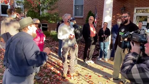 Shouting match breaks out ahead of Barry County meeting discussing Sheriff's comments on kidnapping suspects