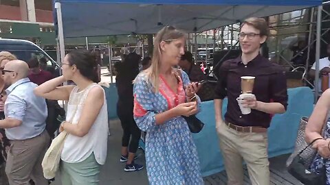 @TransAlt @OpenPlans @NYCParks @NYC_DOT @NYCMayor Public Realm announcement Fulton &Flatbush 7/20