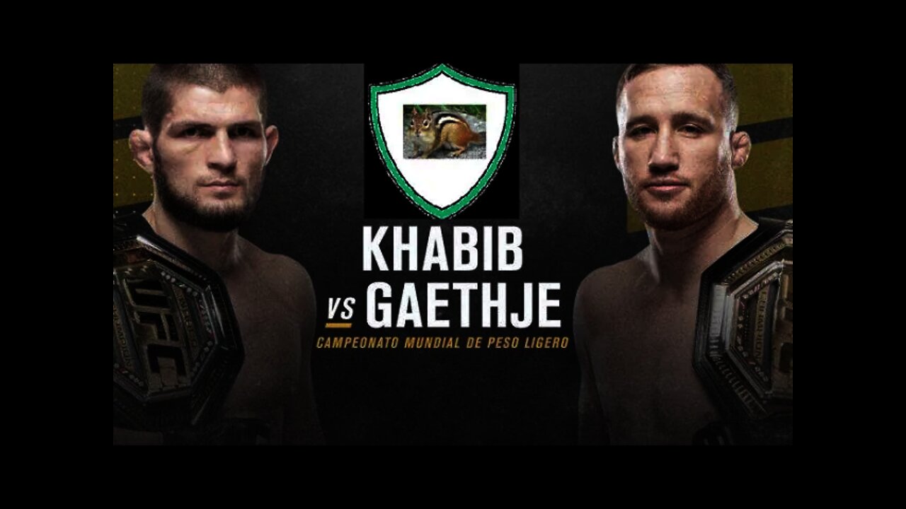 Fandar on Khabib Nurmagomedov VS Justin Gaethje (pre fight)