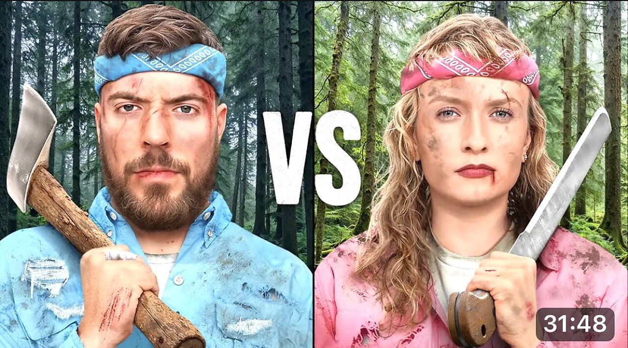 Men Vs Women Survive The Wilderness For $500,000