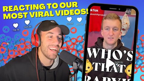 REACTING TO OUR 6 MOST VIRAL VIDEOS!