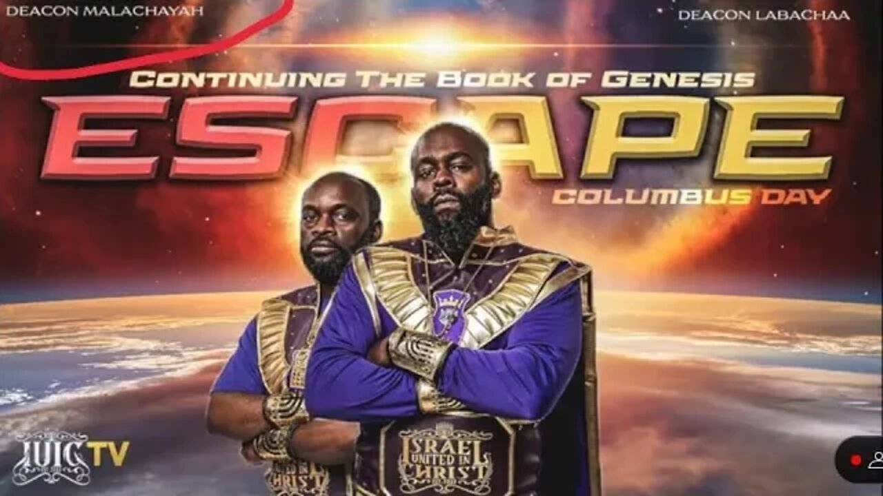 #IUIC | ESCAPE COLUMBUS DAY: Continuing Of Genesis