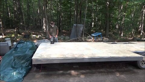 Sanding My Tiny House Floor Plus Some Nice Finds