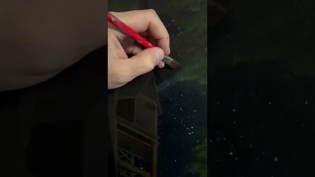 I don’t always have finished art to post so here’s some tree house progress 🤪🤷🏻♂️. #shorts