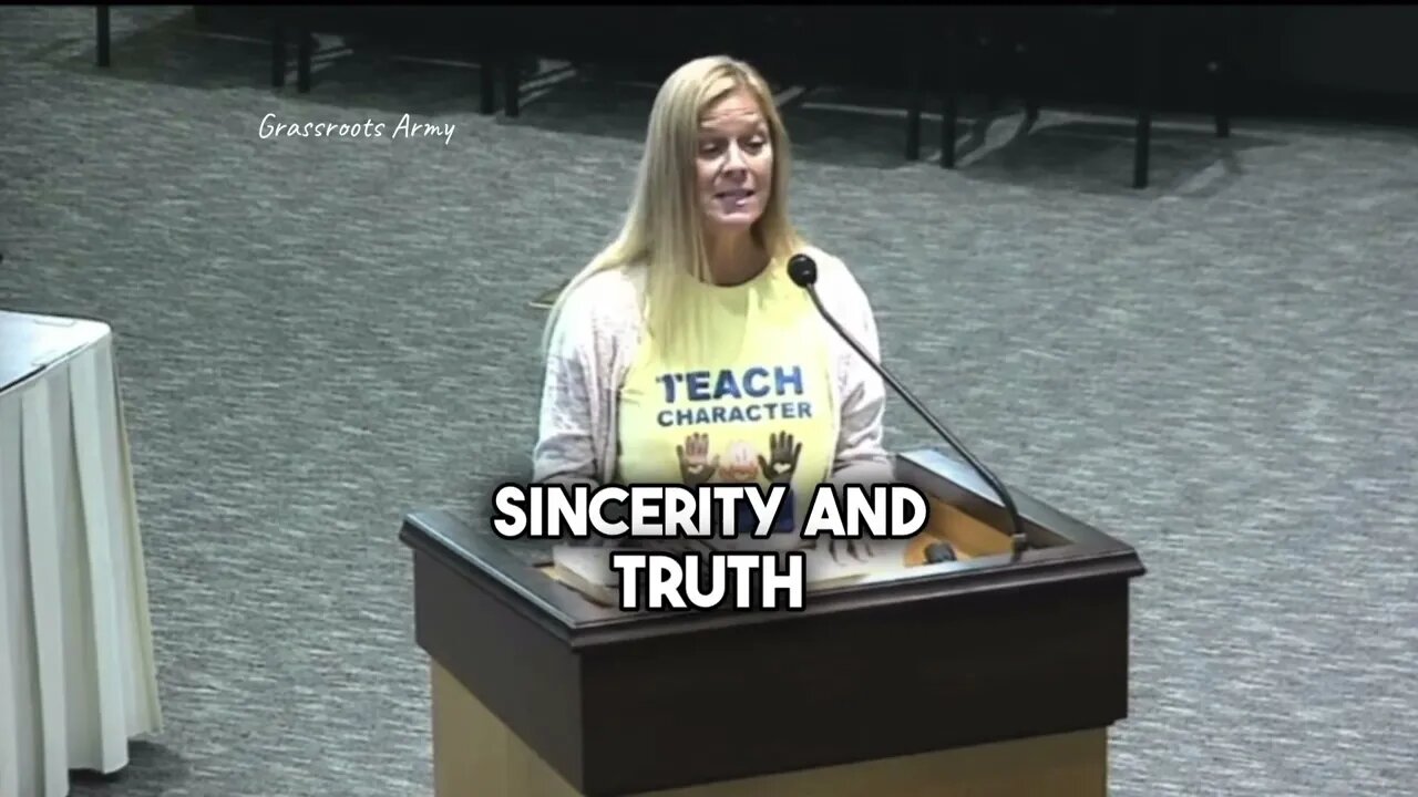 POWERFUL! Mom Gives School Board Much Needed Guidance