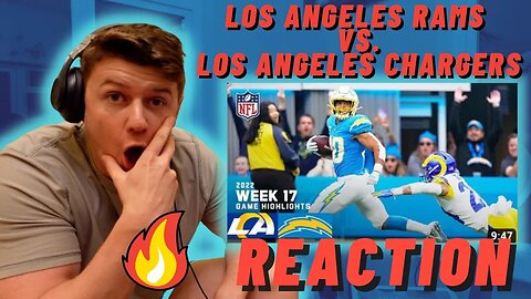 IRISH REACTION TO Los Angeles Rams vs. Los Angeles Chargers | 2022 Week 17 Game Highlights