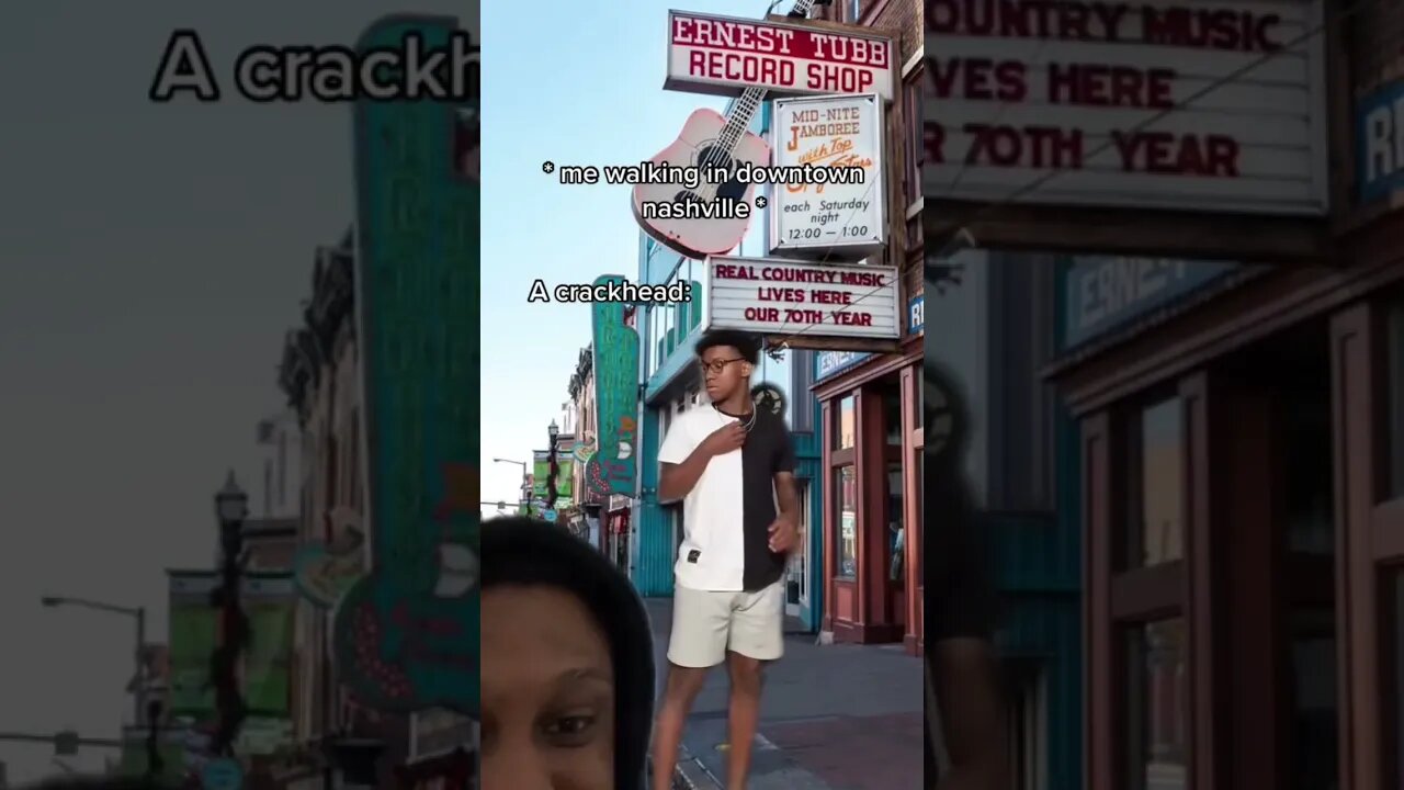 WHAT IT’S LIKE WALKING IN DOWNTOWN NASHVILLE 😂 #shorts