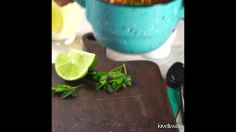 Soup of Fideo with Chile Guajillo