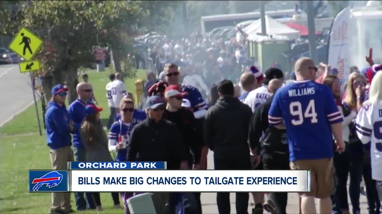 Tailgating at your bus or limo bus no longer allowed at Bills games