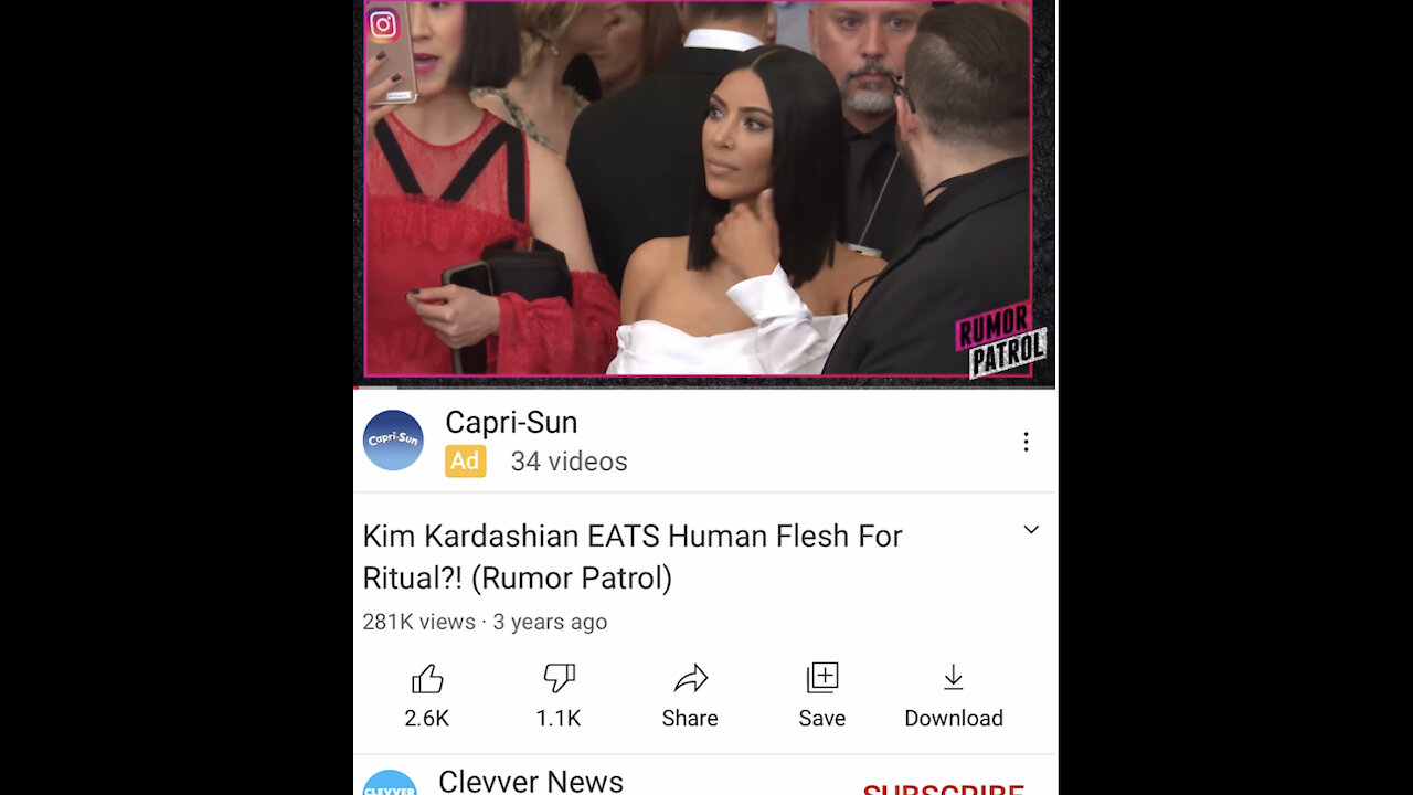 TSVN100 7.2021 Kim Kardashian Eats Flesh for Ritual