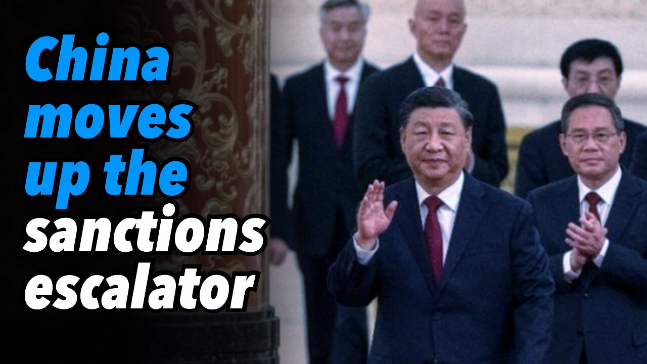 China moves up the sanctions escalator