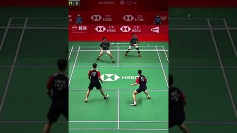 Ahsan/Setiawan vs. Liu/Ou #shorts