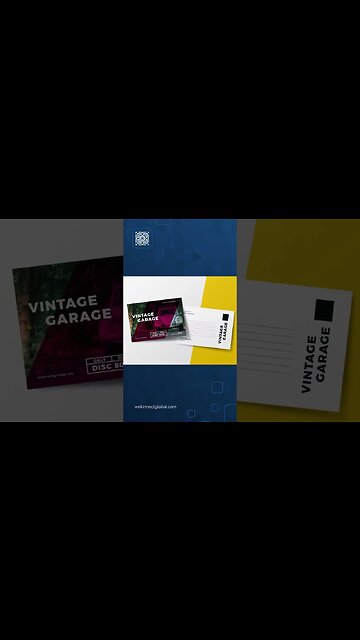 Graphic Design Services Postcard