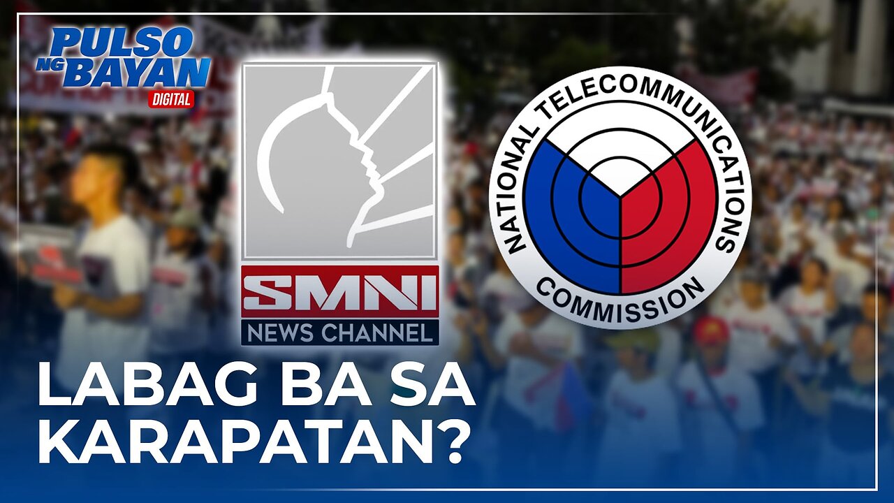 Labag ba sa karapatan ng KOJC members ang indefinite suspension na ipinataw ng NTC sa SMNI?