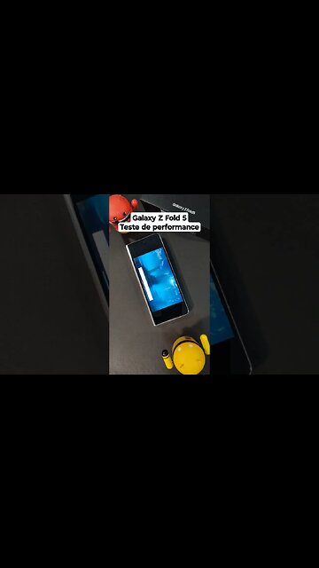 Samsung Galaxy Z Fold 5 é potente!? #galaxyzfold5 #galaxyunpacked #shorts