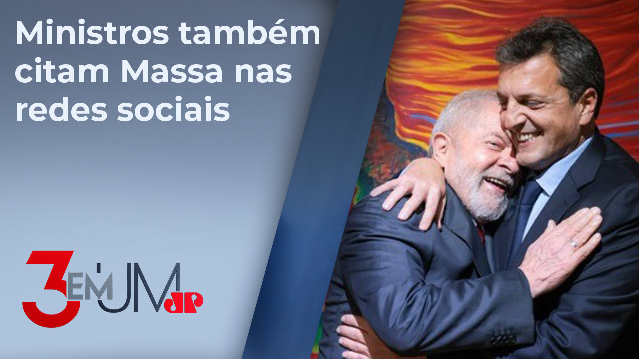 Lula parabeniza Sergio Massa após eleições na Argentina: “Grande amigo”