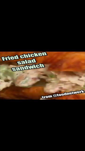 Fried chicken salad sandwiches to change your life | @foodnetwork on IG 🦃🥪 #friedchicken #salad