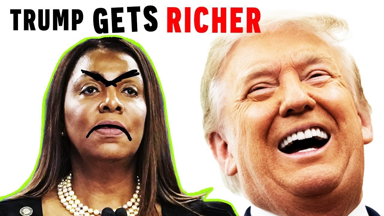 LETITIA JAMES PLAN BACKFIRES - SHE JUST GAVE EVERYTHING TO TRUMP!