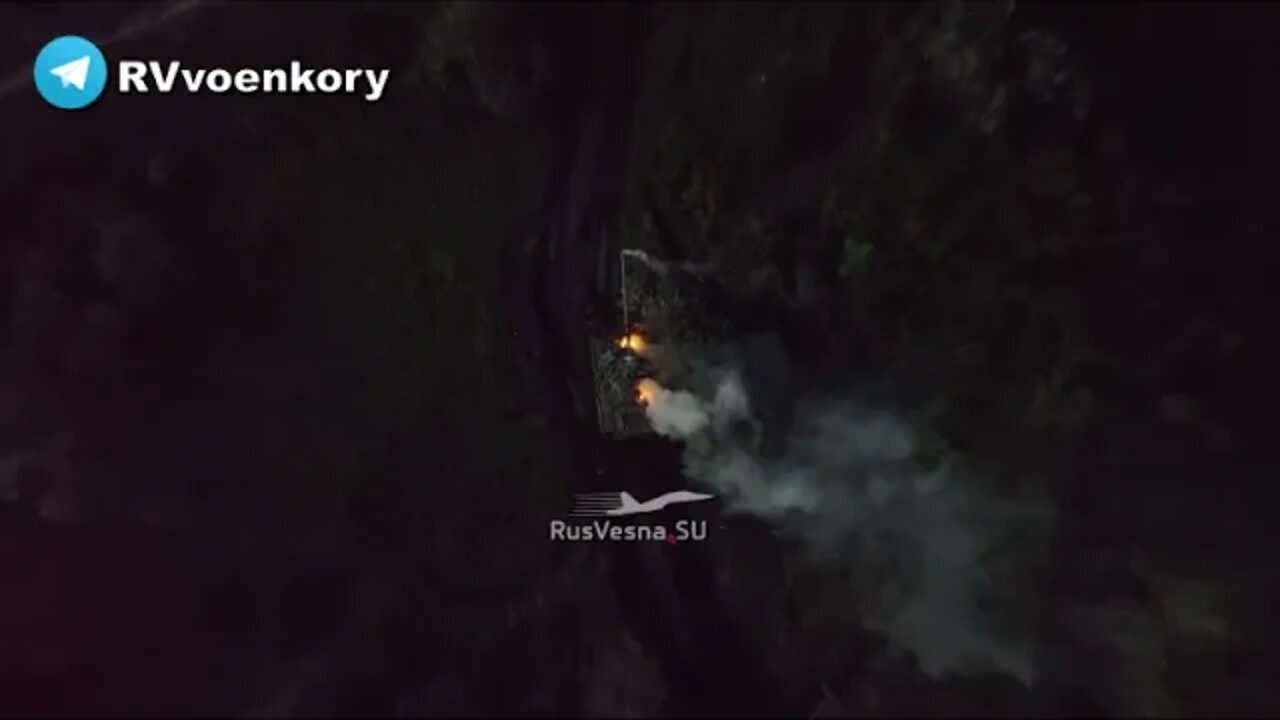 So the airborne soldiers with the Mavic copter destroy Polish tanks