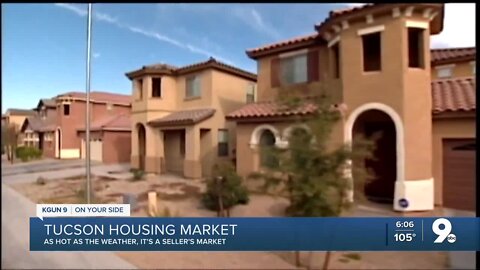 Hot housing market