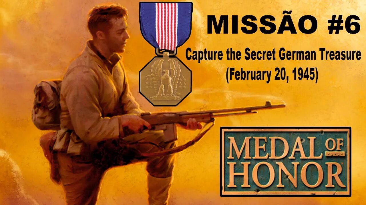 [PS1] - Medal Of Honor - [Missão 6] - All Medals