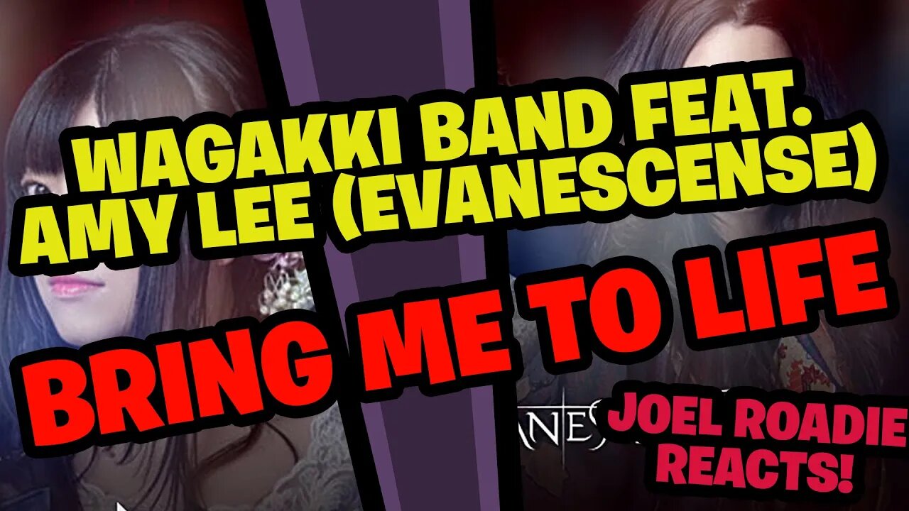 Wagakki Band / Bring Me To Life with Amy Lee of EVANESCENCE - Roadie Reacts