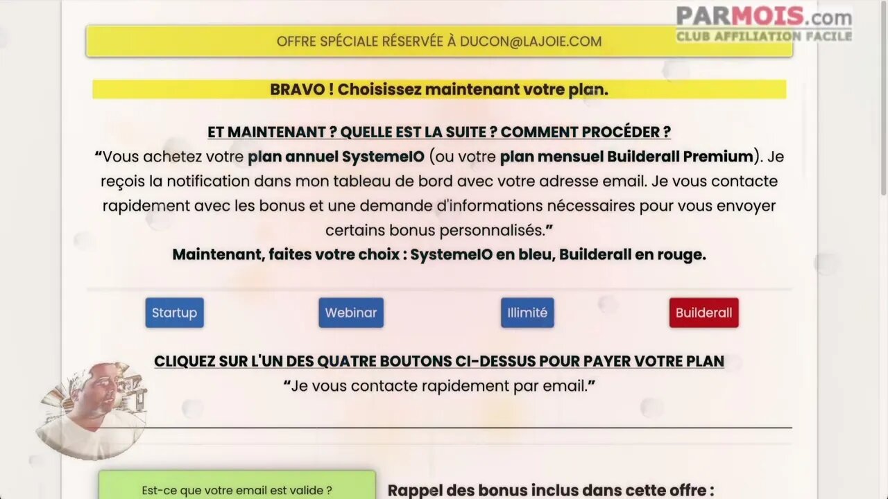 [CONCLUSION] Détournements de commissions d'affiliation SystemeIO ?