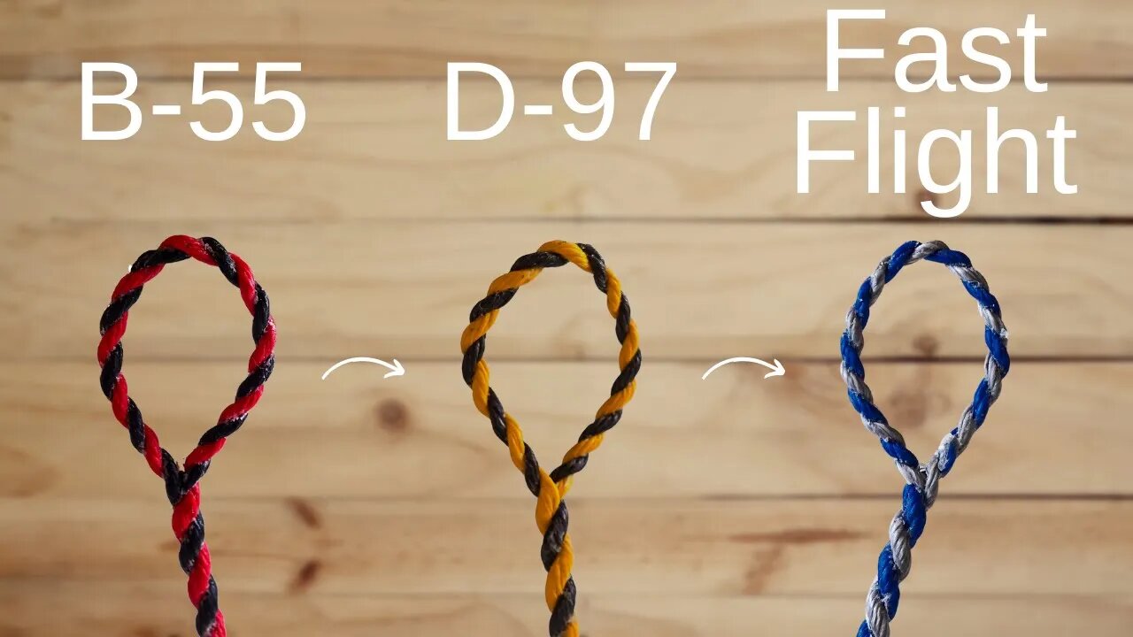 Fastest Explanation of different bow string materials?