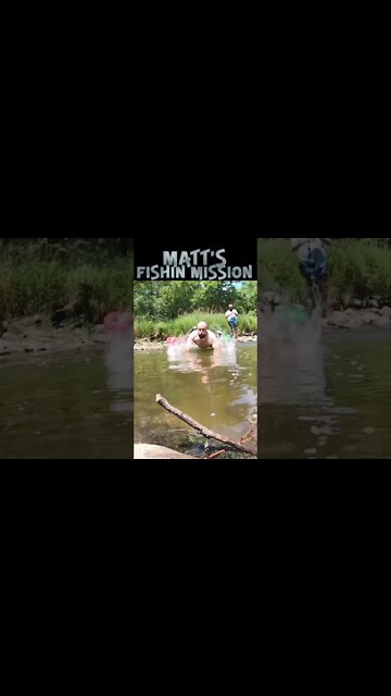 Don’t act like this isn’t fun!!! River Jumping Action!