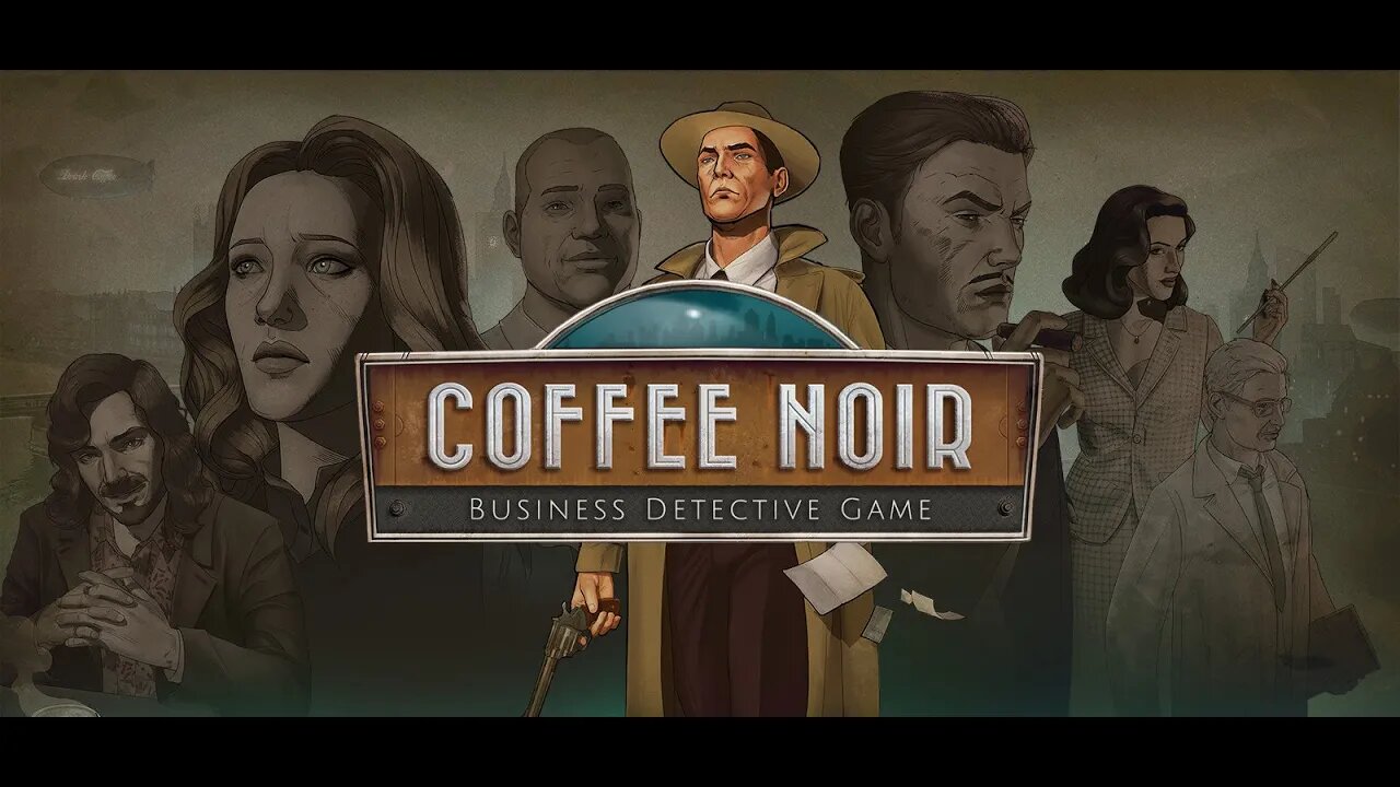 Coffee Noir - Business Detective Game - Gameplay Walkthrough (PC) 4K | 60FPS | RTX 3080Ti