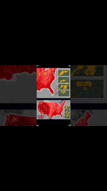 No plašās ASV teritorijas, neizpostīti paliks vien četri niecīgi pleķīši 👀