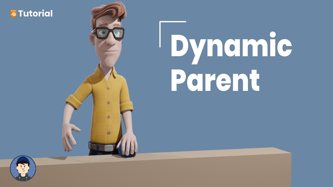 How to use the dynamic parent add-on for animation in Blender [3.2]