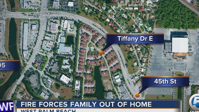 3 residents displaced by Christmas Day fire in West Palm Beach