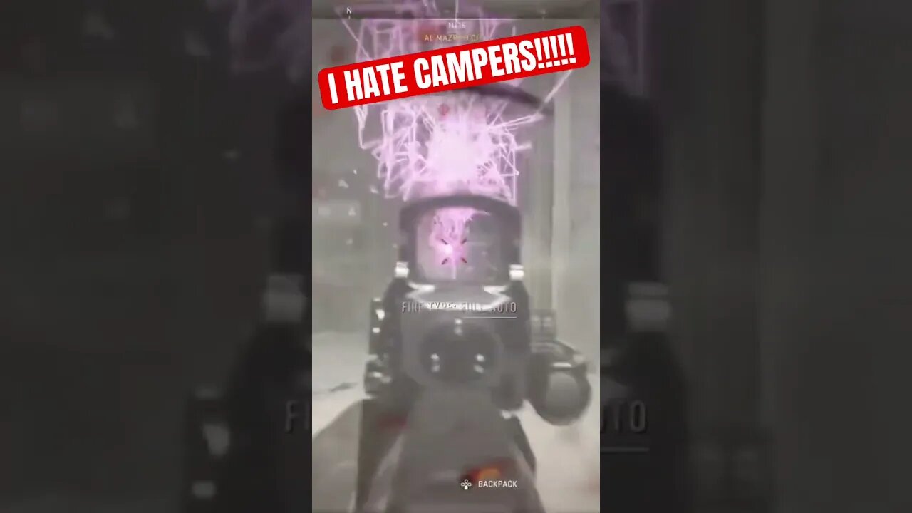 I HATE CAMPERS!!! #resurgence #callofduty #warzone #callofdutymodernwarfare2 #youtube #shorts
