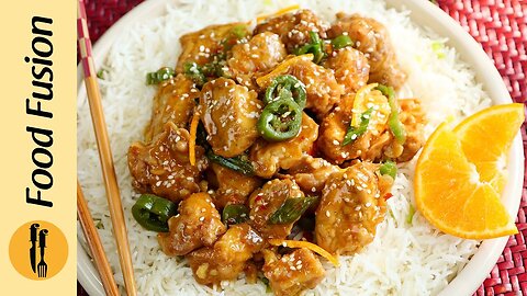 Jalapeno Orange Chicken Recipe by Food Fussion.