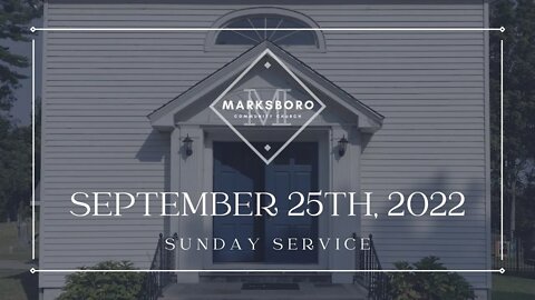 MCC September 25th Service