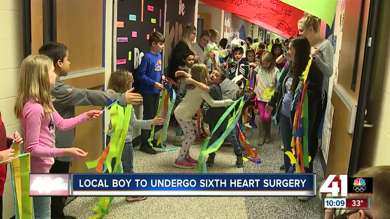 Local boy to undergo sixth heart surgery