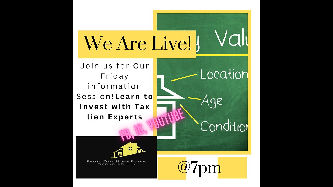 Calling all Tax lien & Real Estate investors ~ Question and Answers with a tax lien Expert